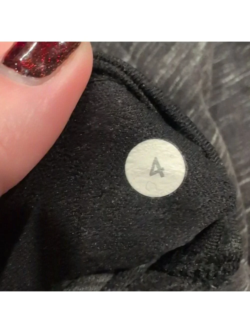 Lululemon Find Your Centre Wrap Heathered Marled Black / Black
